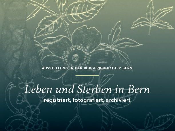 Flyer zur Ausstellung.