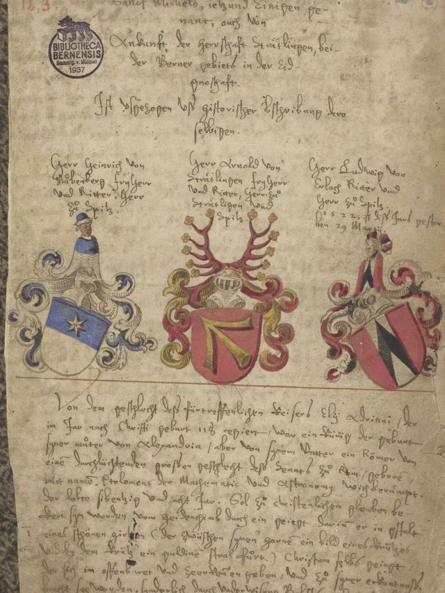 Verzeichnis Appenzeller Geschlechter.