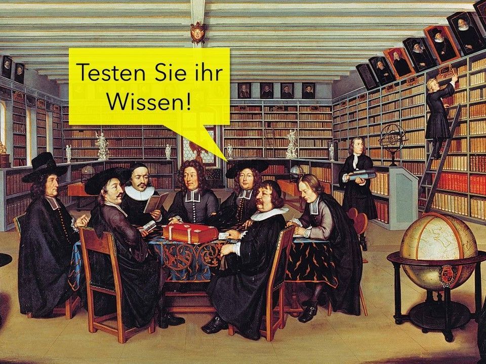 Sprechblase: Testen Sie ihr Wissen!