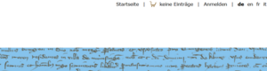 Screenshot Archivkatalog.