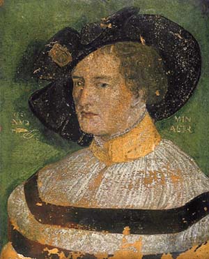 Selbstbildnis Niklaus Manuel.